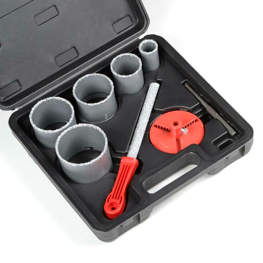 Juegos de sierras perforadoras con punta de grano de tungsteno